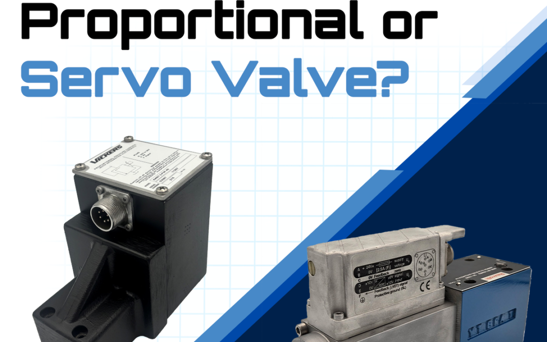 Proportional vs. Servo Valves: What’s Different?